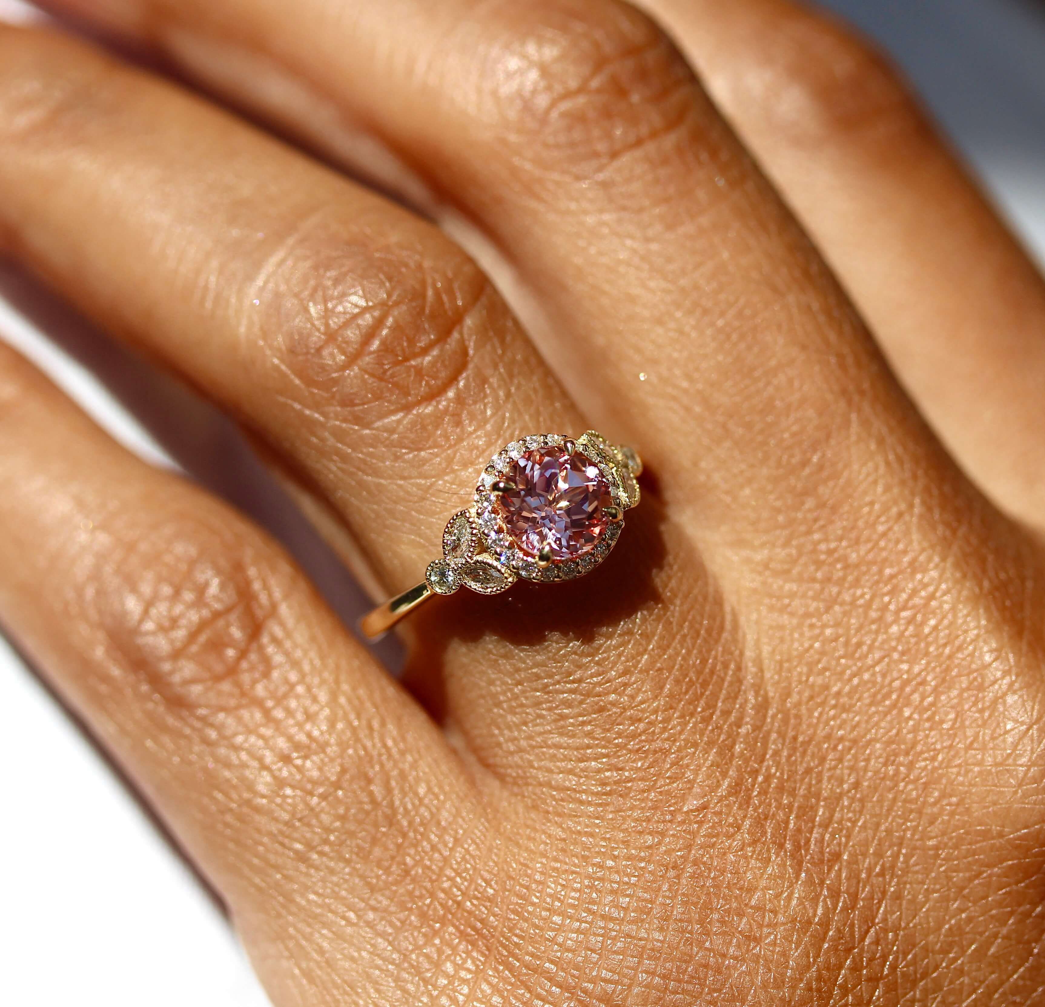 Buy Garnet, Natural Gemstone Rings, 92.5 Sterling Silver Ring, Women For  Rings, (3.2 gm) (10) at Amazon.in