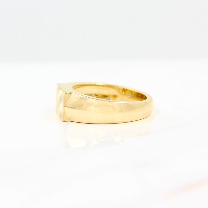 Wedding Band 14k Yellow Gold The Blake Ring in Yellow Gold