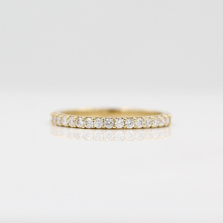 Ready to Ship Ring 14k Yellow Gold The Elizabeth Wedding Band in Yellow Gold