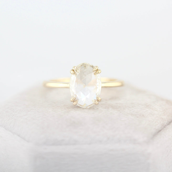 Ready-to-Ship Ring 14k Yellow Gold The Nora Ring (Oval) in Yellow Gold with 2.12ct Lab-Grown Diamond