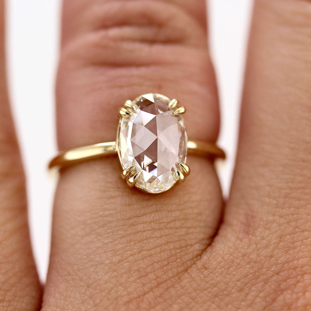 Ready-to-Ship Ring 14k Yellow Gold The Nora Ring (Oval) in Yellow Gold with 2.12ct Lab-Grown Diamond