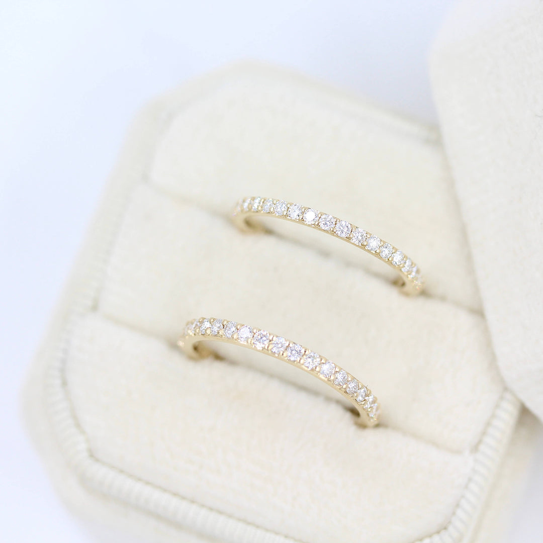 Ready to Ship Ring 14k Yellow Gold The Petite Elizabeth Wedding Band in Yellow Gold