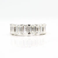 Ready to Ship Ring 14k White Gold The Rebecca Wedding Band in White Gold