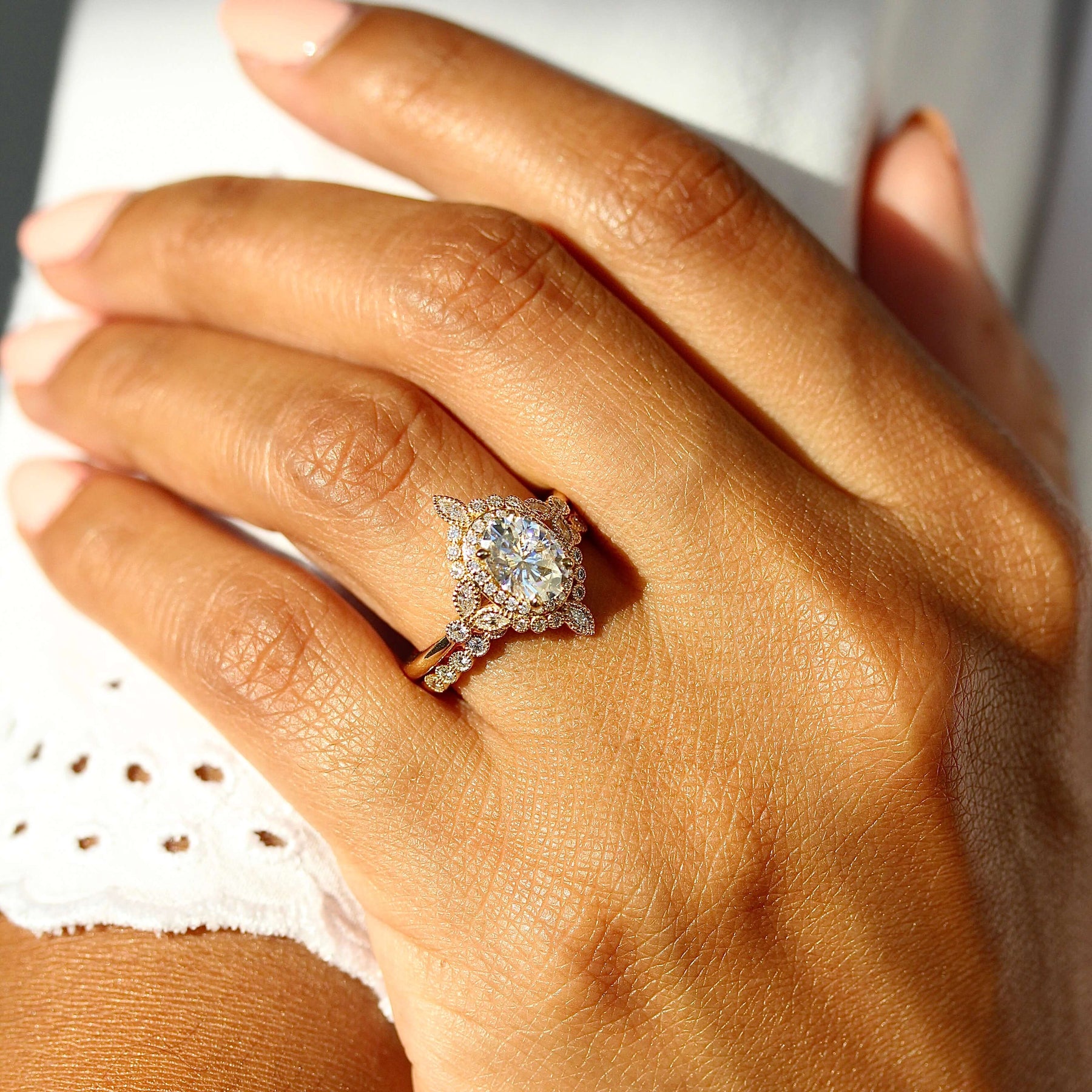 The Stella Ring - Moissanite