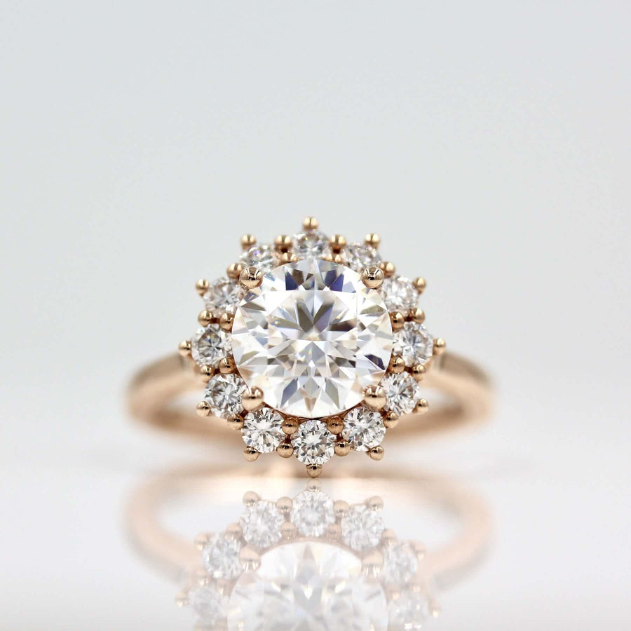 The Allie Ring (Round) – Taylor Custom Rings