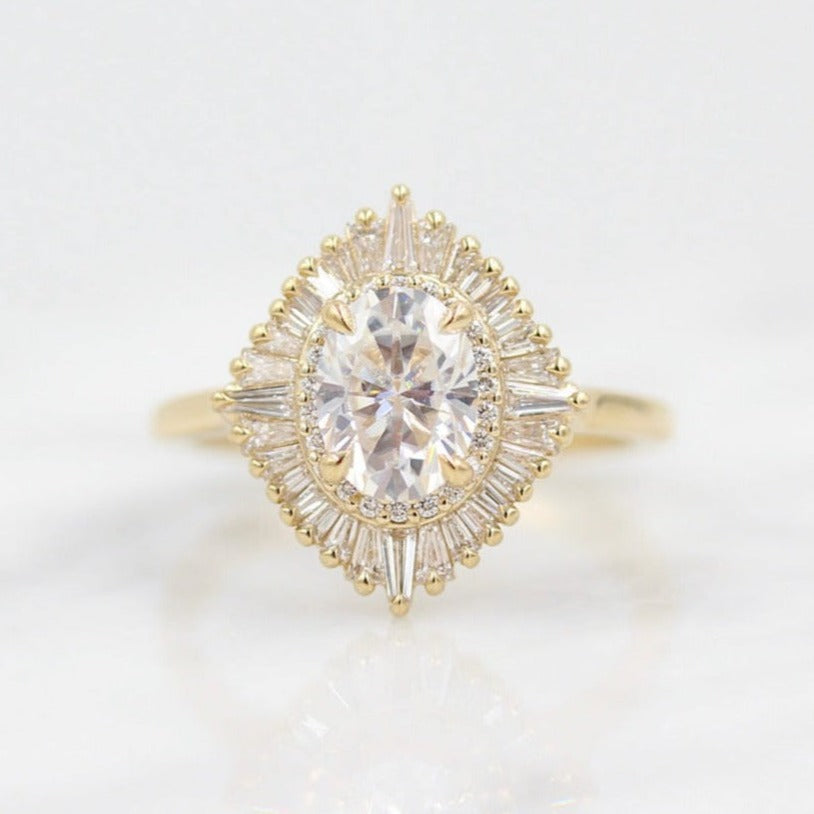 Vintage quirky deals engagement rings